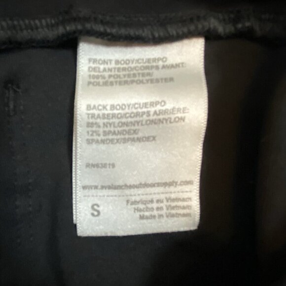 Avalanche Outdoor Supply Company Women’s Black Legging Joggers RN63619 Small - Picture 12 of 15